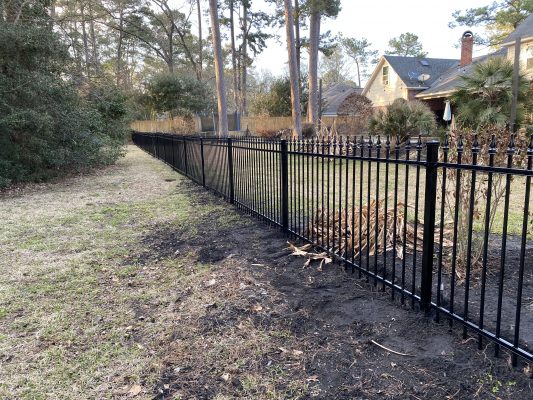Custom wrought iron by Automatic Gates of Texas.