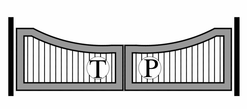 Custom gates made by Automatic Gates of Texas